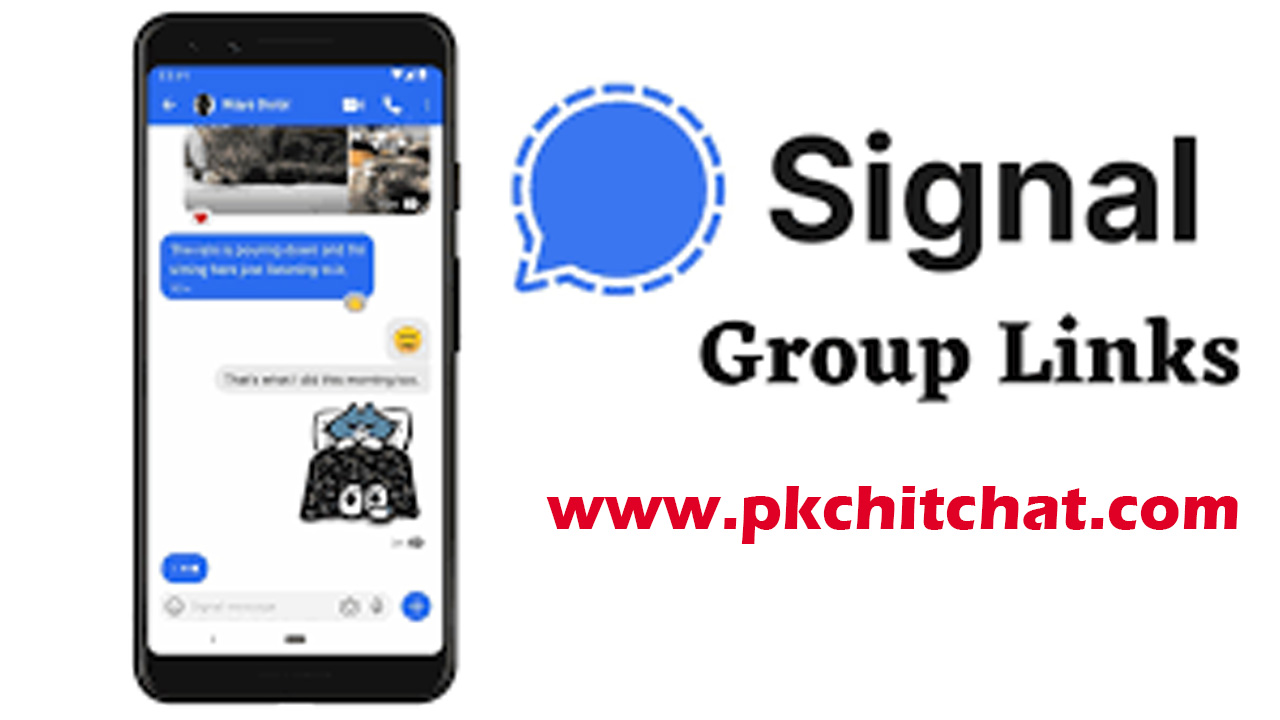 Signal App Group Links