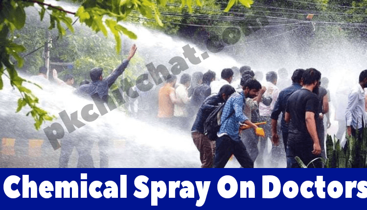 chemical spray on doctors